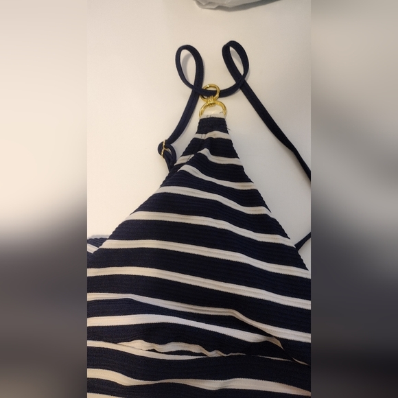 🆕 LA BLANCA nautical swim top - Picture 2 of 5